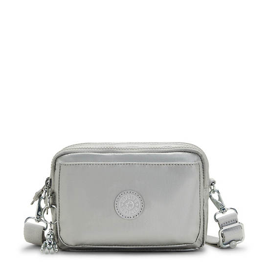 Kipling Abanu Multi Metallic Convertible Crossbody Bag Táska Titán | HU 2039DF